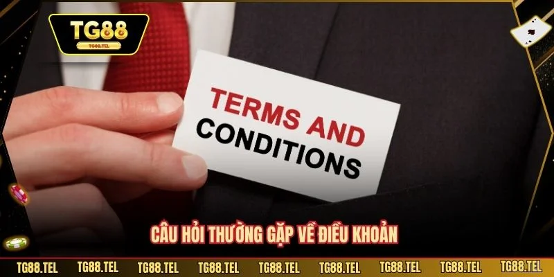 Câu hỏi thường gặp về điều khoản